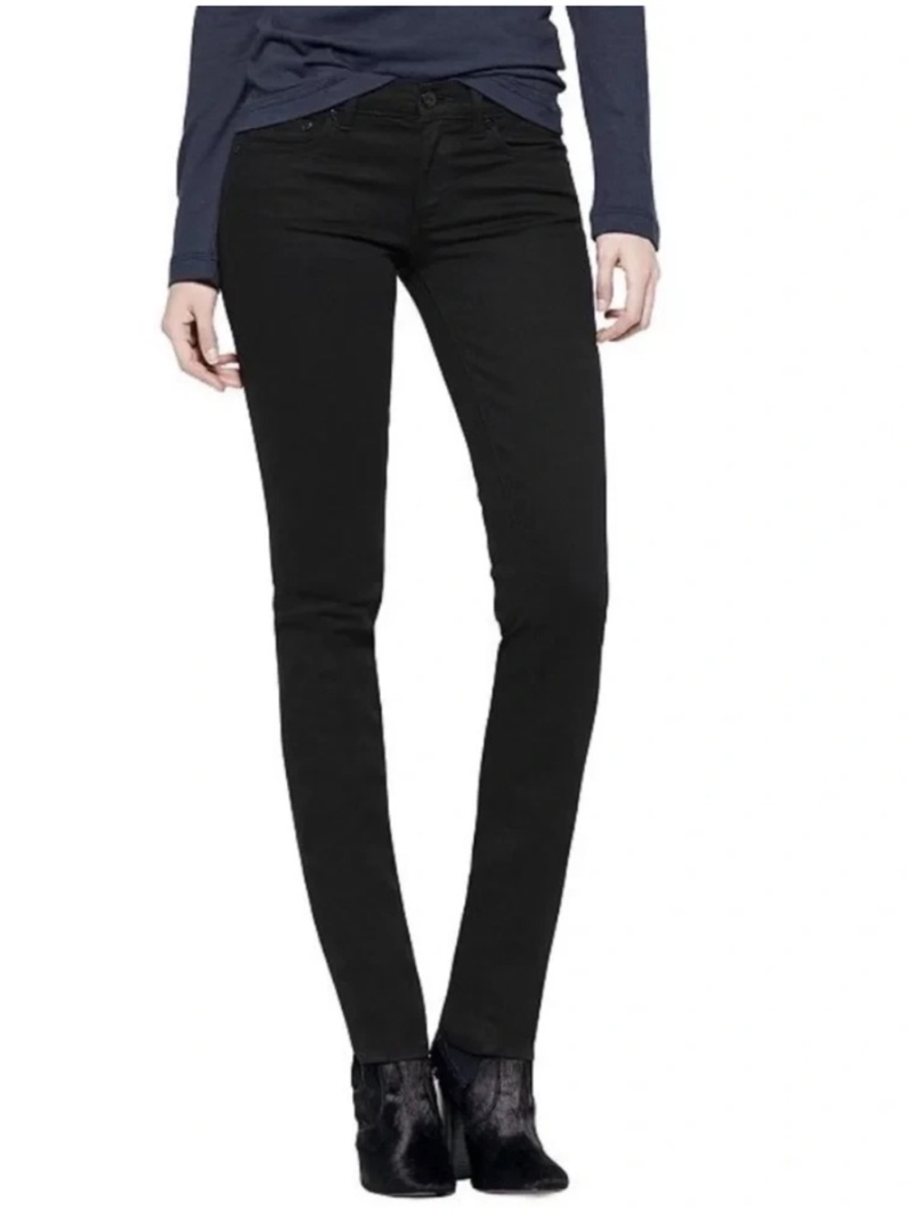 Tory Burch | Super Skinny Jeans Womens Size 30 Black Slimming Pants